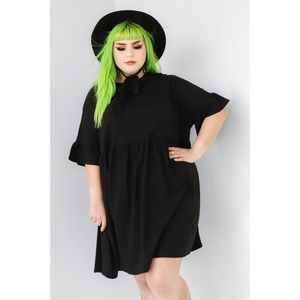 Foxblood Khloe Babydoll Tunic Dress